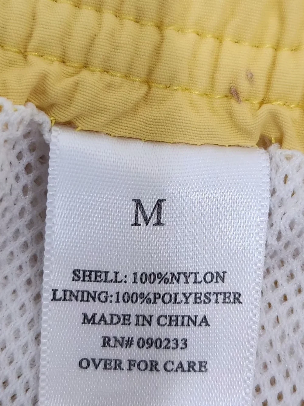 Modern Amusement Yellow to Orange Ombre Drawstring Athletic Shorts